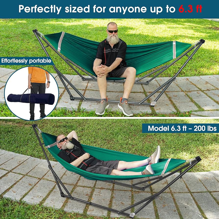 Amazon.com : Tranquillo Foldable Hammock Stand, Collapsible
