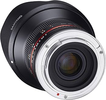 Amazon.com : Samyang SY12M-E-BK 12mm F2.0 Ultra Wide Angle Lens