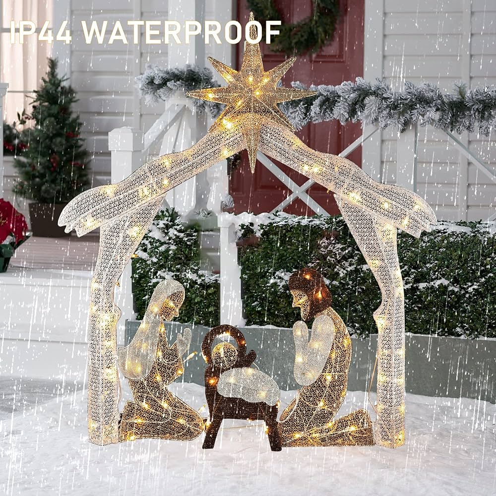 クリスマス・キリスト生誕・ライト・年中飾ってキレイ・運気の下がる