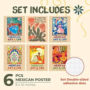 Amazon.co.jp: 97 Decor メキシコ装飾 自宅用 - メキシコアート 壁装飾