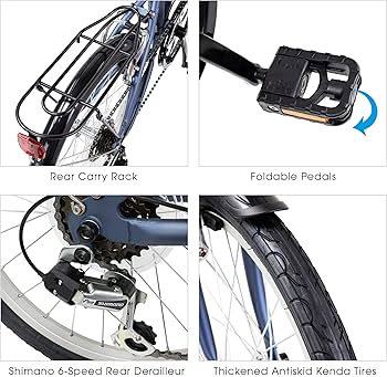 Amazon | Dahon (ダホン) SUV D6 折りたたみ自転車 軽量アルミフレーム