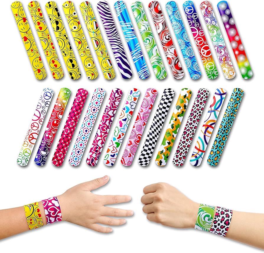 Amazon.com: Giraffe - 50 Pack Easter Slap Bracelets for Kids