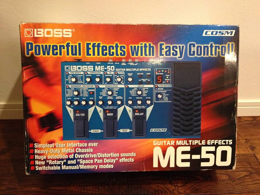 Amazon.co.jp: BOSS ME-50 ギターマルチエフェクター : 楽器・音響機器