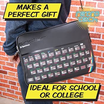 Spectrum bag - cool retro Sinclair ZX Spectrum Bag. 80s gaming