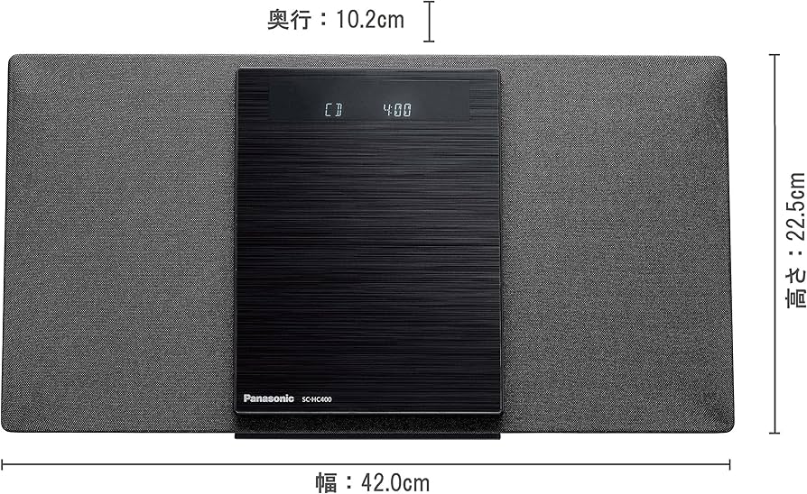 Amazon.co.jp: パナソニック ミニコンポ Bluetooth対応 ブラック SC