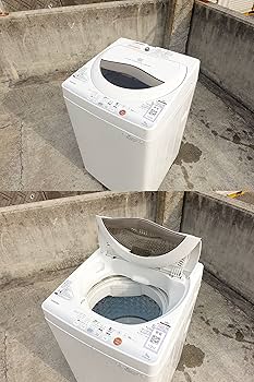 Amazon.co.jp: 東芝 5.0kg 全自動洗濯機 ピュアホワイトTOSHIBA AW