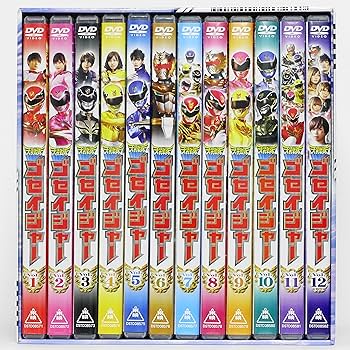 Amazon.co.jp: スーパー戦隊シリーズ 天装戦隊ゴセイジャー DVD全12巻