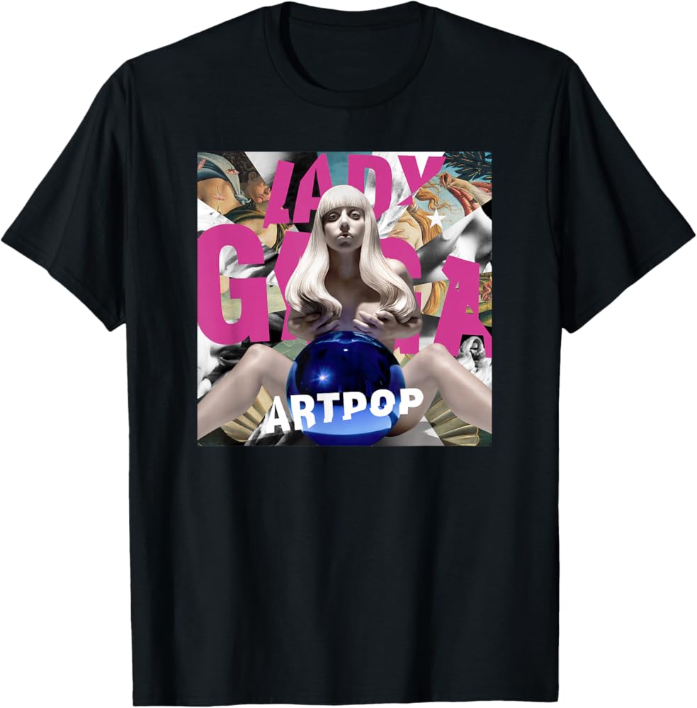 Amazon | 公式レディーガガアートポップ Tシャツ | Tシャツ