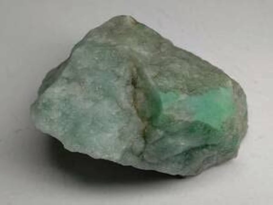 Amazon.co.jp: 青緑 98g (白) 翡翠 原石 ヒスイ 鉱物 鑑賞石 糸魚川