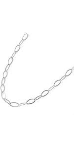 Amazon | PT999 純プラチナ ワイドスクリュー チェーン ネックレス