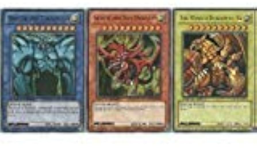 Amazon.co.jp: 遊戯王 伝説コレクション 超レア 神 カード 3枚セット