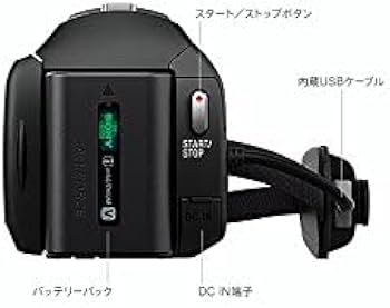 Amazon | SONY ビデオカメラHDR-CX675 32GB 光学30倍 ブラック