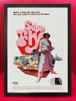 Amazon.co.jp: ポスター70s映画Super Fly（スーパーフライ）ポスター