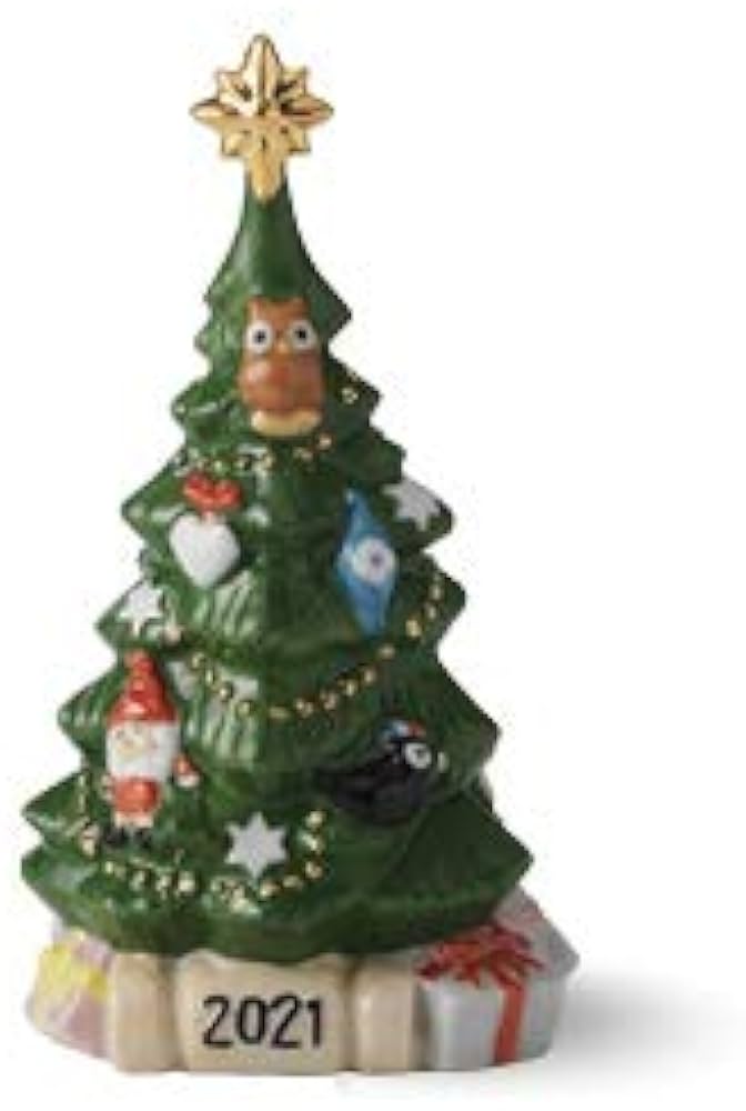 Amazon.co.jp: Royal Copenhagen クリスマスツリー5.7インチ : ホーム