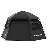 Amazon.co.jp: Blackdog ワンタッチテント 三秒展開 12.5㎡陰面積