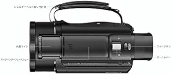 Amazon.co.jp: SONY ビデオカメラ FDR-AX55 4K 64GB 光学20倍 ブラック