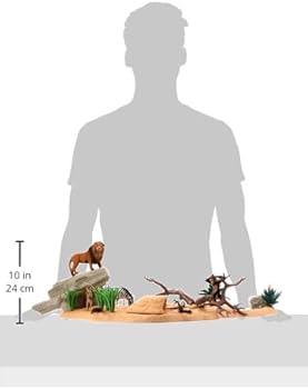 Amazon.co.jp: Schleich シュライヒ ワイルドライフ 動物達の水飲み場