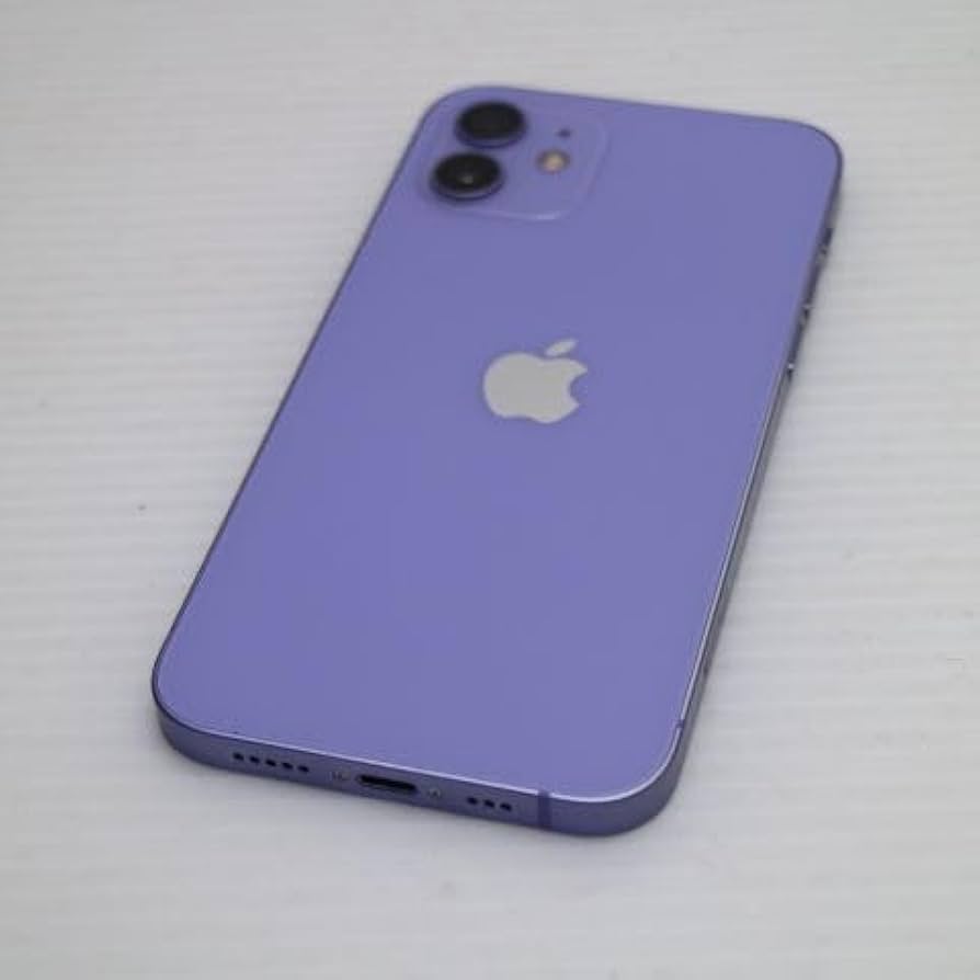 Amazon | 【整備済み品】 Apple iPhone 12 64GB パープル SIMフリー