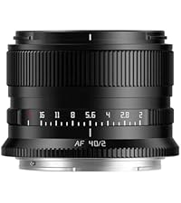 Amazon.co.jp: TTArtisan AF 40mm F2 Zマウント フルサイズ 単焦点