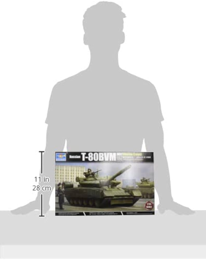 Amazon | トランペッター 1/35 ロシア連邦軍 海軍歩兵 T-80BVM主力戦車