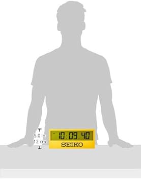 Amazon.co.jp: セイコークロック(Seiko Clock) 掛時計 黄色 125×290