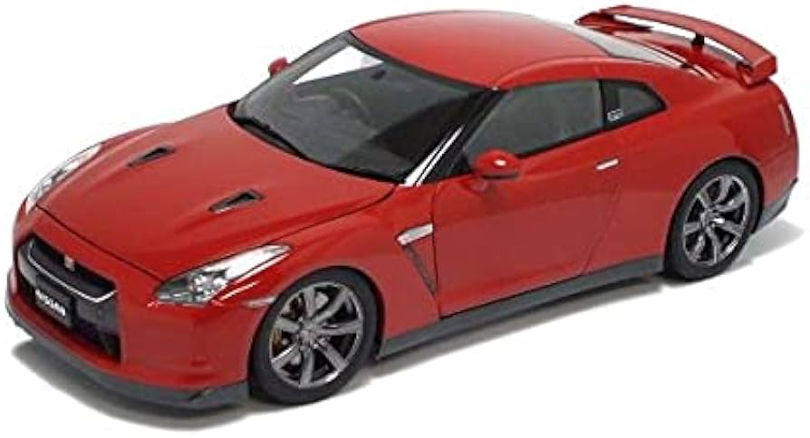 Amazon | 京商 1/18 日産 GT-R プレミアムエディション レッド R35