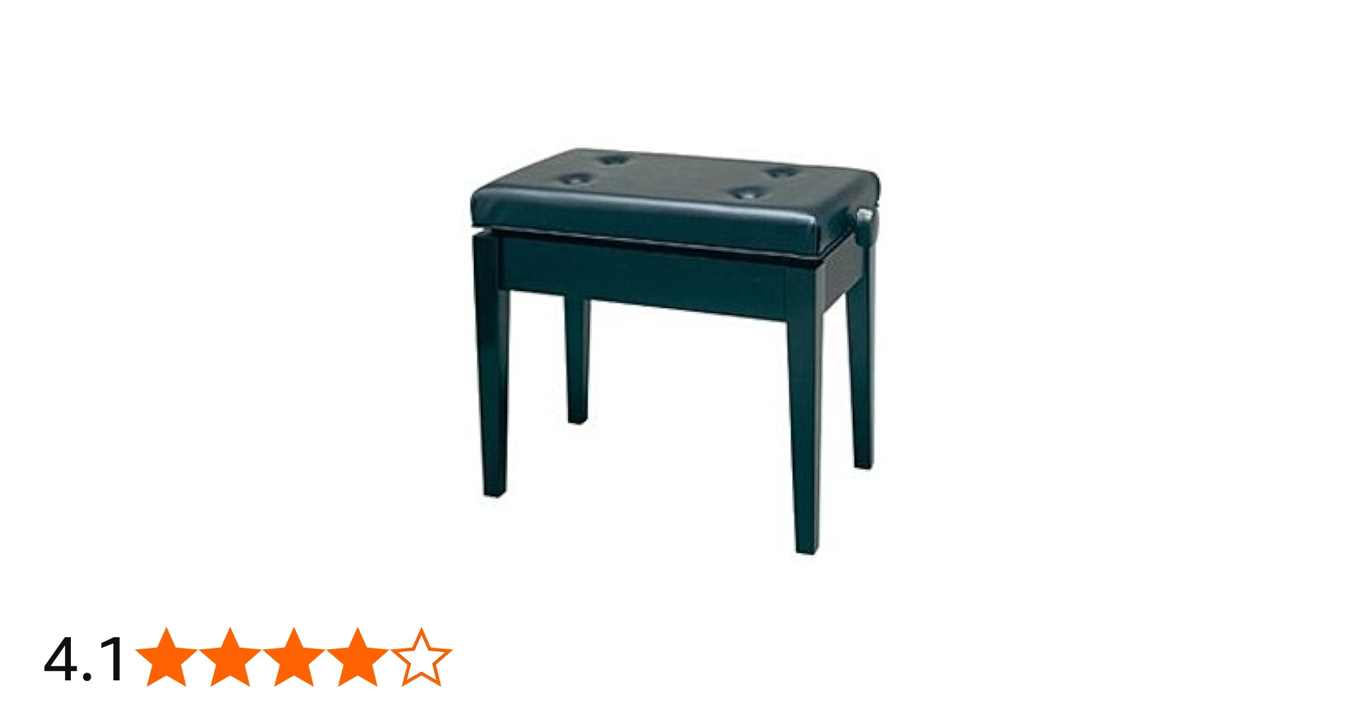Amazon | ヤマハ ピアノ椅子 No.45 ブラック | ベンチ | 楽器・音響機器