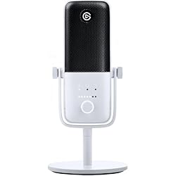Amazon.com: Elgato Wave:3 White with Mic Arm Low Profile, Fully