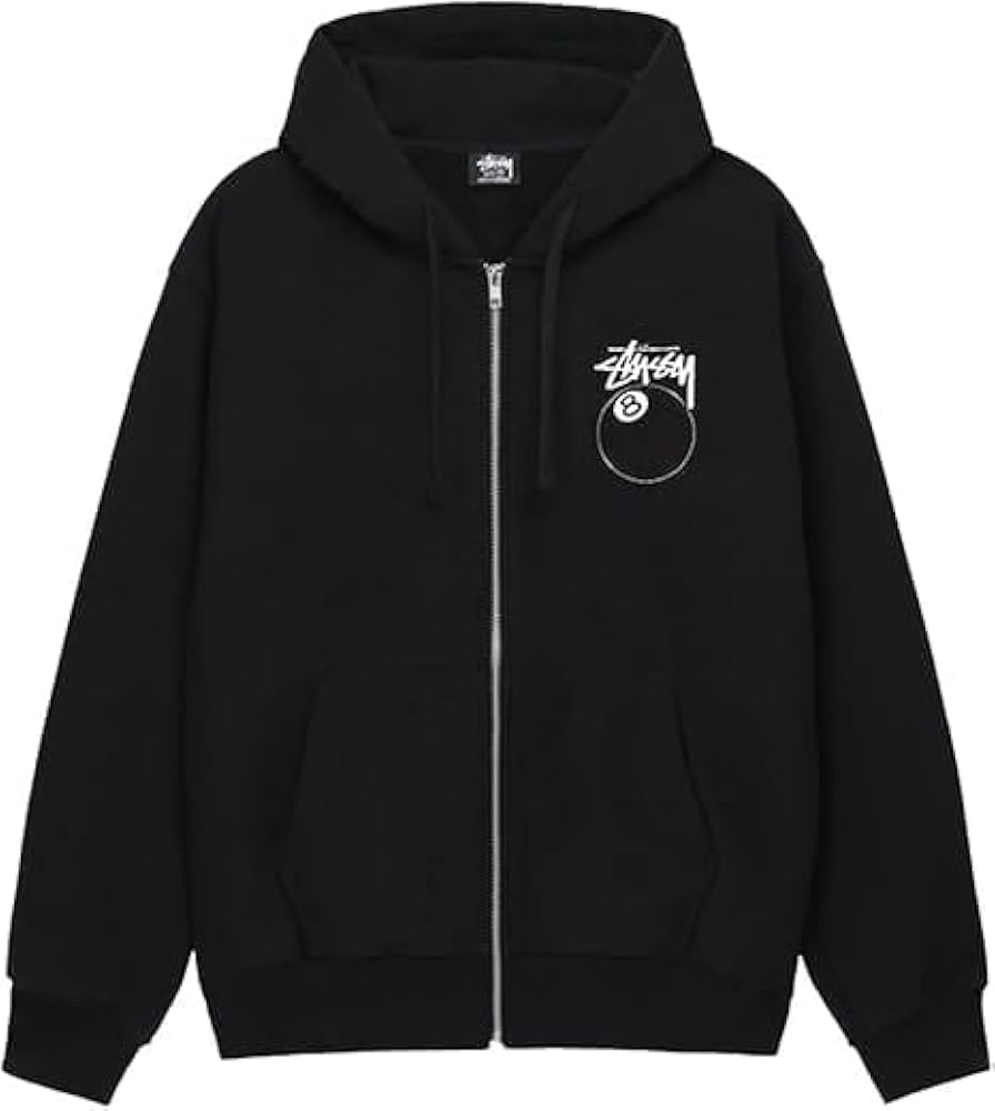 Amazon.co.jp: [ステューシー] 8 BALL ZIP HOODIE ジップアップ