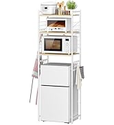 Amazon.co.jp: UTIMIU 冷蔵庫ラック ゴミ箱上ラック 幅60×奥行40×高さ