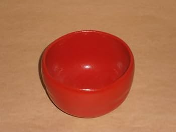 Amazon.co.jp: 瀬戸飛鳥窯中島卓作抹茶碗赤楽茶碗 保存品 : ホーム