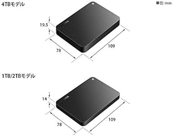 Amazon | 東芝(TOSHIBA) Canvio 4TB USB3.2(Gen1)対応 ポータブルHDD