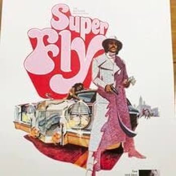 Amazon.co.jp: ポスター70s映画Super Fly（スーパーフライ）ポスター