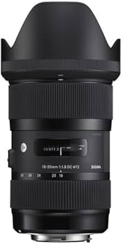 Amazon.com : Sigma 18-35mm f/1.8 DC HSM Art Lens for Canon EF