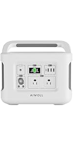 Amazon.co.jp: AIWOLL ポータブル電源 リン酸鉄355Wh ソーラーパネル
