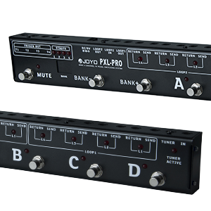 Amazon.com: JOYO PXL-PRO Foot Pedal Controller Dual 4-Channel 8