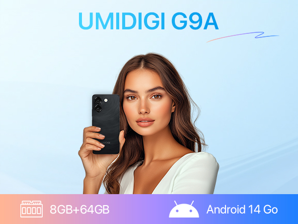 Amazon.com: UMIDIGI G9A Unlocked Phones, Android 14 Go Cell Phone