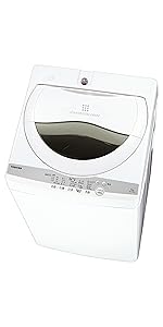 Amazon.co.jp: 東芝 全自動洗濯機 6kg ピュアホワイト AW-6DH1(W