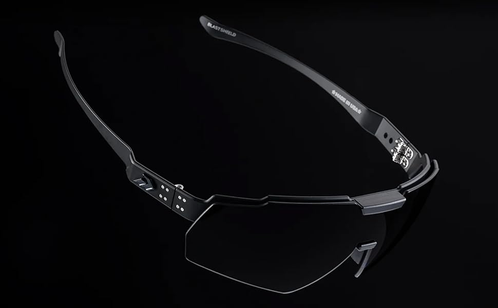 Amazon.com: Gatorz Blastshield Sunglass, Black Cerakote Frame