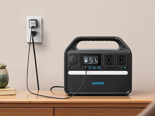Amazon.co.jp: Anker 535 Portable Power Station (PowerHouse 512Wh
