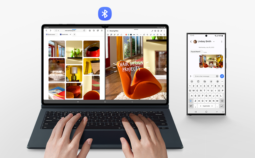 Amazon.co.jp: Galaxy Tab S9 Ultra Book Cover Keyboard Slim