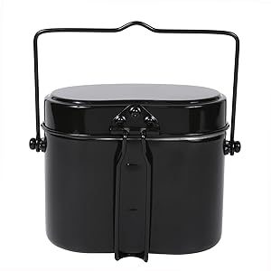 Amazon.co.jp: オオイ金属(Ooikinnzoku) 兵式 飯ごう 4合炊き