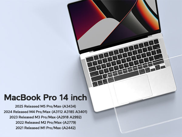 Amazon.com: B BELK Compatible with MacBook Pro 14 inch Case 2026