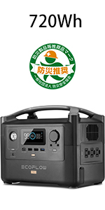 Amazon.co.jp: EcoFlow ポータブル電源 RIVER Pro ポータブル