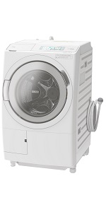 Amazon | 左開き 13.0kgドラム式洗濯乾燥機 ビッグドラム ホワイト