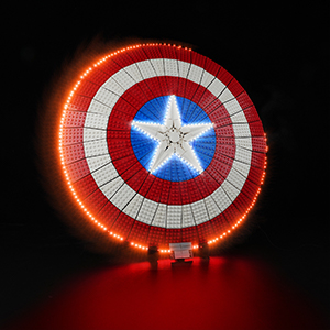 Amazon.com: Rorliny LED Light Kit for Lego Marvel Captain