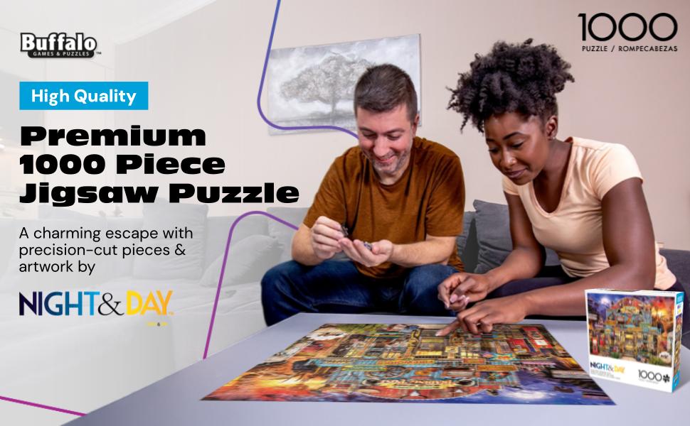 Amazon.com: Buffalo Games - 1000 Piece Jigsaw Puzzle Jeff Haynie