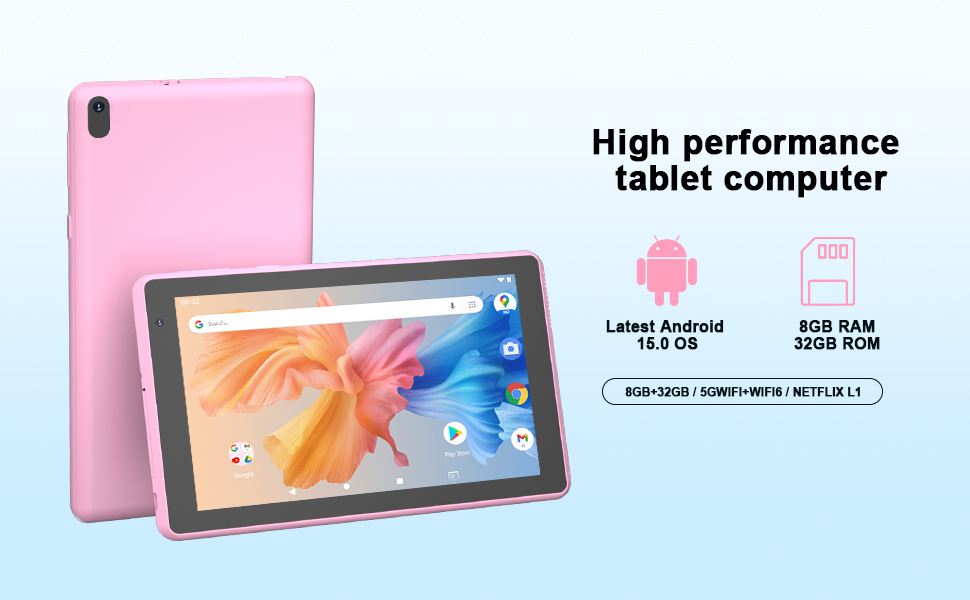 Amazon.com : COOPERS Tablet Android 15 Tablets 7 inch, 8GB RAM
