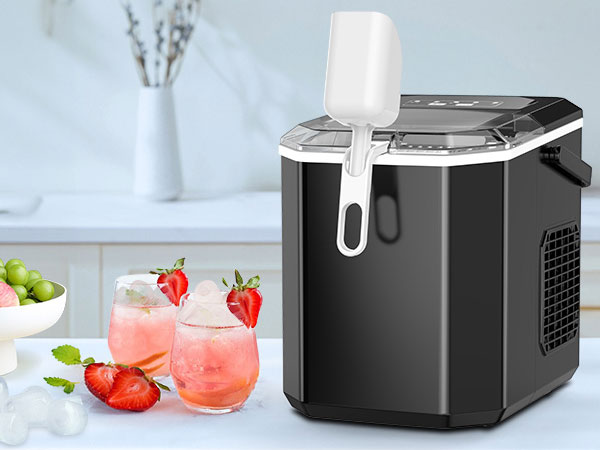 Amazon.co.jp: Joy Pebble 製氷機 家庭用 氷つくり機 高速 自動製氷機