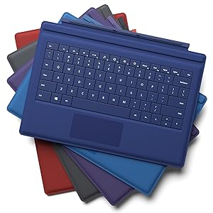 Amazon.com: Microsoft - Type Cover for Surface Pro 3 - Blue